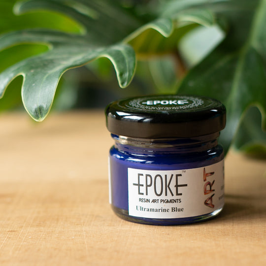 Ultramarine Blue Opaque Epoke Art Mini Pigment 25g — Resinarthub