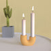 Candle Holder Silicone Mold ( U Shape) | Mould - Resinarthub