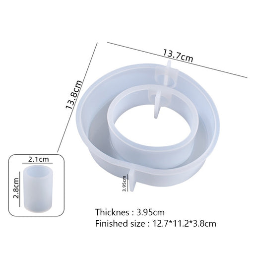 Flower Vase Branch 3D Hydroponic Flower (Tube sold separately) | Mould - Resinarthub