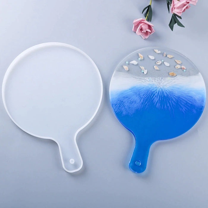 Pan with Handle Tray Silicone Mould
