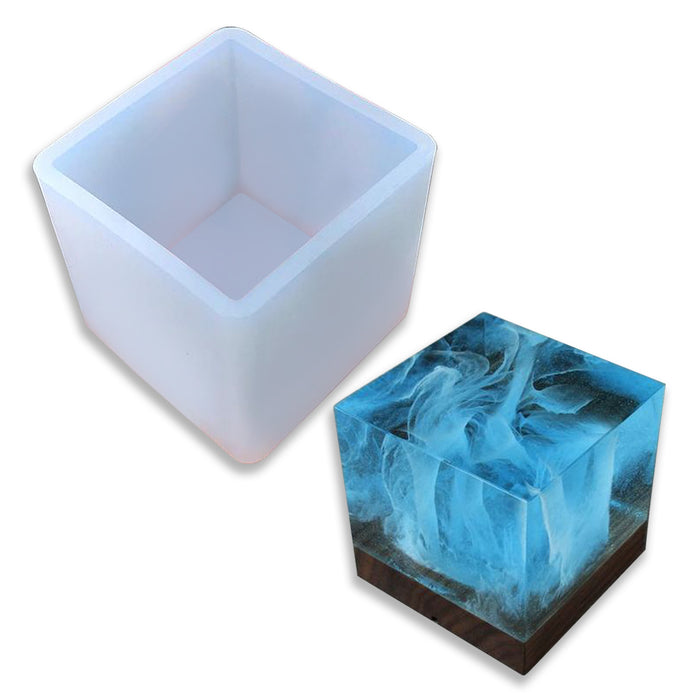 Cube Solid Silicone Mold