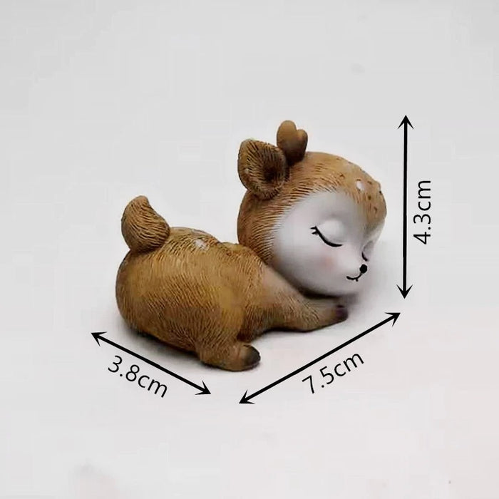Sleeping Deer 3D Silicone Mold | Mould - Resinarthub