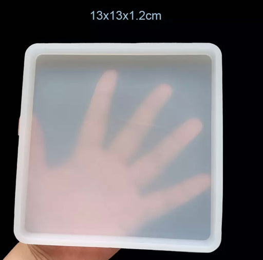 Square Transparent Silicone Mold (3 variants) | Mould - Resinarthub