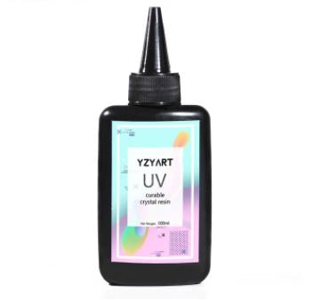 UV Resin Hard Ultraviolet Curing Resin jewelry making Cure Sunlight Crafts Clear as water  (100g) - Thin Type