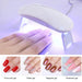 USB LED UV Lamp Portable LED Ultraviolet  nail dryer for UV art resin 6 Watts | Tools - Resinarthub