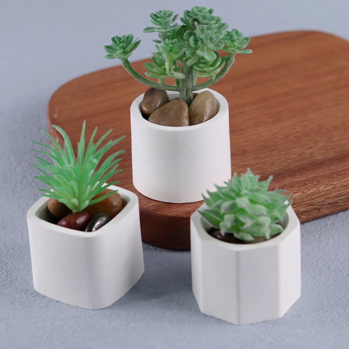 Planter Pot  Candle Jar Silicone Molds | Mould - Resinarthub