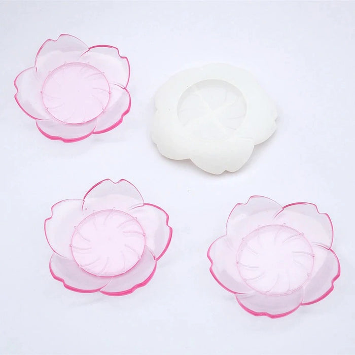 Petal Plate Dish Silicone Mould