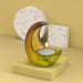 Moon Shape Candlestick Ornament Silicone Mould Candle Holder for Jesmonite and Epoxy Resin Art | Mould - Resinarthub