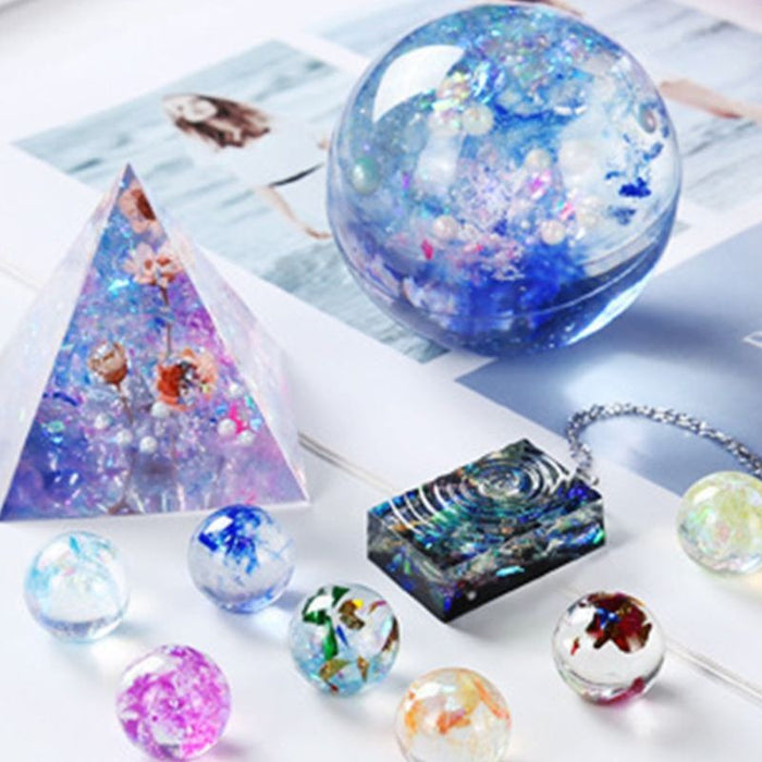 Colorful Broken Sugar Shell Pieces for UV Resin Jewelry (15ml )