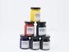 translucent pigment kit- red, blue, teal, violet, yellow 70g each